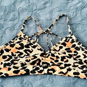 Wildfox Leopard Bra Top SZ Medium